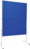 Moderationstafel X-tra!Line, klappbar,Filz/Filz,Aluminiumrahmen,1200x1500mm,blau