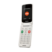 Gigaset GL590 7,11 cm (2.8") 113 g Fehér Telefon időseknek