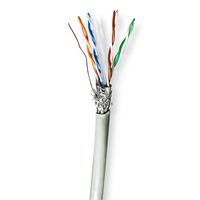 Nedis CCBG8524GY100 câble de réseau Gris 100 m Cat6 S/FTP (S-STP)