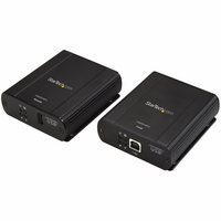 StarTech.com Newer version available USB2001EXT2NA: 1-Port USB 2.0 Ethernet Extender - Up to 330ft(100m) Extension Over Cat5/Cat6 -Industrial USB Over UTP Repeater