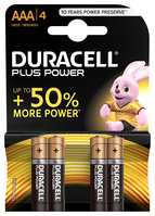 Duracell Plus Power Einwegbatterie AAA Alkali