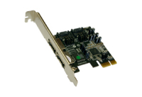 EXSYS eS-ATA II PCI-Express RAID 0/1 Schnittstellenkarte/Adapter
