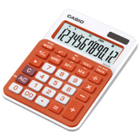 Casio MS-20NC calculadora Escritorio Calculadora básica Naranja
