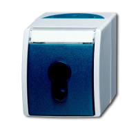 Busch-Jaeger 2733 SLW-53 Elektroschalter Blau, Grau