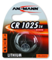 Ansmann 3V Lithium CR1025 Batería de un solo uso Litio