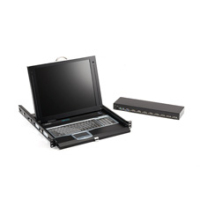 Black Box KVT417A-8UV-R2 konsola rackowa 43,2 cm (17") 1280 x 1024 px Czarny 1U