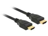 DeLOCK 84713 kabel HDMI 1 m HDMI Typu A (Standard) Czarny