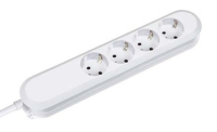 Bachmann SMARTLINE power extension 1.5 m 4 AC outlet(s) Indoor White