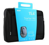 Acer NP.ACC11.01X laptop táska 39,6 cm (15.6") Aktatáska Fekete