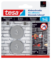 TESA 77906-00000 Wandhalterung Innen & Außen Universalhaken