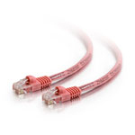 C2G Cat5e Snagless Patch Cable Pink 10m Netzwerkkabel