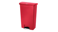 Rubbermaid 1883564 trash can 30 L Rectangular Plastic, Resin Red