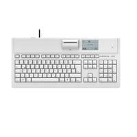 CHERRY G87-1505 keyboard USB QWERTZ German Black, Grey, White