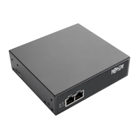 Tripp Lite B093-004-2E4U Konsolenserver mit 4 Anschlüssen, zwei GB-NIC, 4 GB Flash und 4 USB-Anschlüssen.