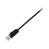 V7 CAT6 UTP Netzwerkkabel 0.5Mm Schwarz