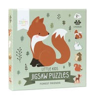 A Little Lovely Company PGPUFF05 Puzzlespiel Tiere
