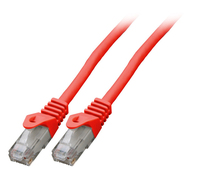 EFB Elektronik K8104RT.0,5 Netzwerkkabel Rot 0,5 m Cat6 U/UTP (UTP)