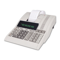 Olympia CPD 5212 calculatrice Bureau Calculatrice imprimante Blanc