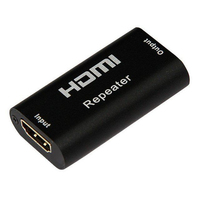 Techly IDATA-HDMI2-RIP4KT audio/video extender AV-repeater Zwart