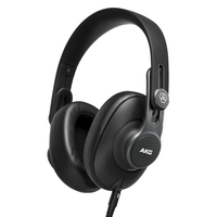AKG K361 słuchawki/zestaw słuchawkowy Przewodowa Opaska na głowę Scena/studio Czarny, Metaliczny