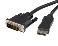 EFB Elektronik ICOC-DSP-C12-010 adaptador de cable de vídeo DisplayPort DVI Negro
