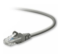 Belkin CAT5e Snagless Crossover Patch Cable 25 ft networking cable Grey 7.62 m