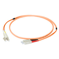 EFB Elektronik O0320FT.50 Glasfaserkabel 50 m LC SC I-V(ZN) HH OS2 Orange
