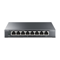 TP-Link TL-RP108GE switch di rete Gestito L2 Gigabit Ethernet (10/100/1000) Supporto Power over Ethernet (PoE) Nero