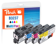 Peach 321008 inktcartridge 4 stuk(s) Zwart, Cyaan, Magenta, Geel