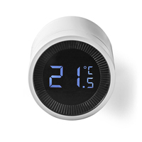 Nedis Zigbee Smart Radiatorknop Thermostat Weiß