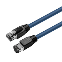 Microconnect MC-SFTP805B kabel sieciowy Niebieski 5 m Cat8.1 S/FTP (S-STP)