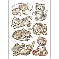 HERMA Decorative label DECOR sweet cat 3 sheets dekorációs matrica