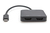 Digitus 2-portowy koncentrator wideo MST (USB-C™ -> 2 x HDMI)