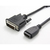 Value HDMI-DVI Adapterkabel, HDMI BU / DVI-D ST