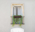 LECHUZA BALCONERA Cottage 80 All-in-One Set Draußen Pflanzgefäß Wand-montiert Polypropylen (PP) Weiß