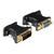ACT AP1002 cambiador de género para cable DVI-A VGA Negro, Oro
