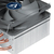 ARCTIC Freezer 33 CO Processore Raffreddatore d'aria 12 cm Alluminio, Nero