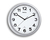 MAUL 9053595 reloj de mesa o pared Reloj de cuarzo Círculo Plata, Blanco