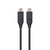 Nanocable USB 3.1, 1m cable USB USB 3.2 Gen 2 (3.1 Gen 2) USB C Negro