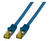 EFB Elektronik MK7001.0,25BL cable de red Azul 0,25 m Cat6a S/FTP (S-STP)