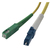 MCL FJSS/SCAPC-LC-1M InfiniBand/fibre optic cable SC Jaune