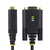 StarTech.com 1P10FFC-USB-SERIAL seriële kabel Zwart 3 m USB Type-A DB-9
