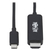 Tripp Lite U444-003-HBE Cable Adaptador USB C a HDMI (M/M), 4K, 4:4:4, Compatible con Thunderbolt 3, Negro, 0.91 m [3 pies]