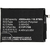 CoreParts MOBX-BAT-AUM100SL mobiltelefon alkatrész Akkumulátor Fekete
