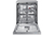 Samsung DW60A8060FS/EU dishwasher Freestanding 14 place settings B