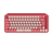 Logitech Pop Keys klawiatura RF Wireless + Bluetooth QWERTY British English Bordowy, Różowy, Różowy