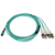 Tripp Lite N844X-05M-8L-P InfiniBand/fibre optic cable 5 M MPO/MTP 4x LC OFNR OM3 Türkizkék, Bézs, Fekete