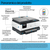 HP OfficeJet Pro Stampante multifunzione HP 8132e, Colore, Stampante per Casa, Stampa, copia, scansione, fax, idonea a HP Instant Ink; alimentatore automatico di documenti; touc...