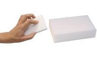 HYGOCLEAN Gomme de nettoyage, paquet de 10, blanc (6495424)