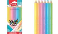 MAPED Crayon de couleur COLOR'PEPS Pastel, étui carton de 12 (82832069)